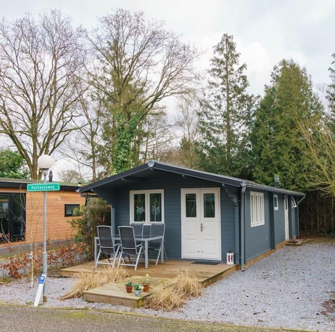 Gezellig Ingerichte Blokhut Op Een Rustig Park! Putten Kültér fotó