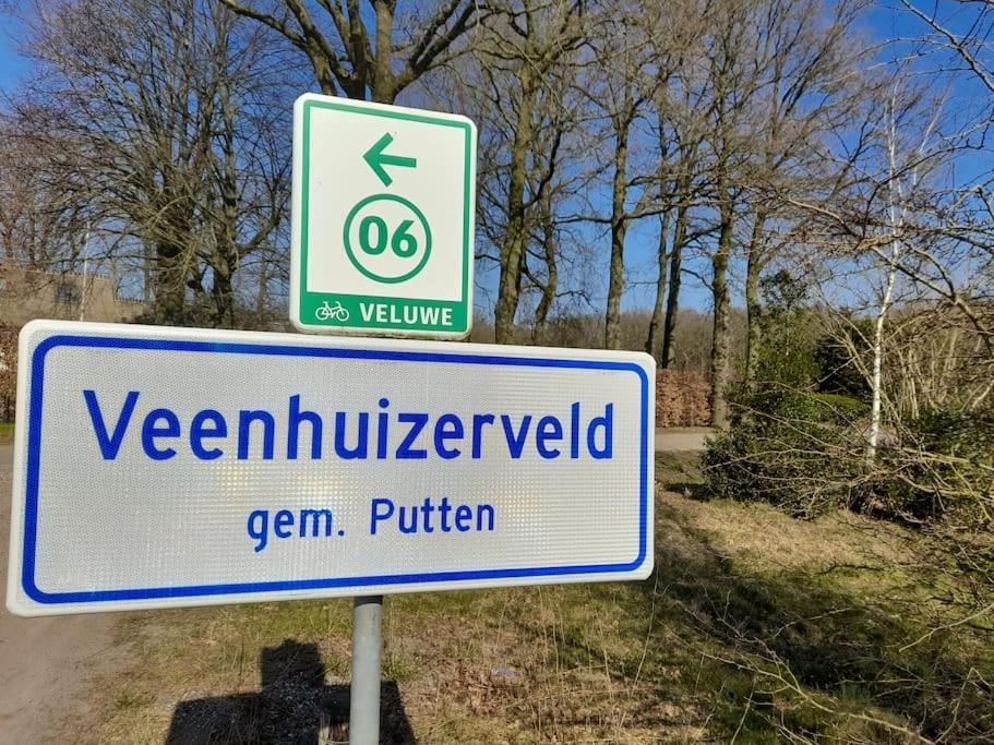 Gezellig Ingerichte Blokhut Op Een Rustig Park! Putten Kültér fotó
